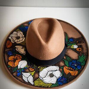 Hand painted hat